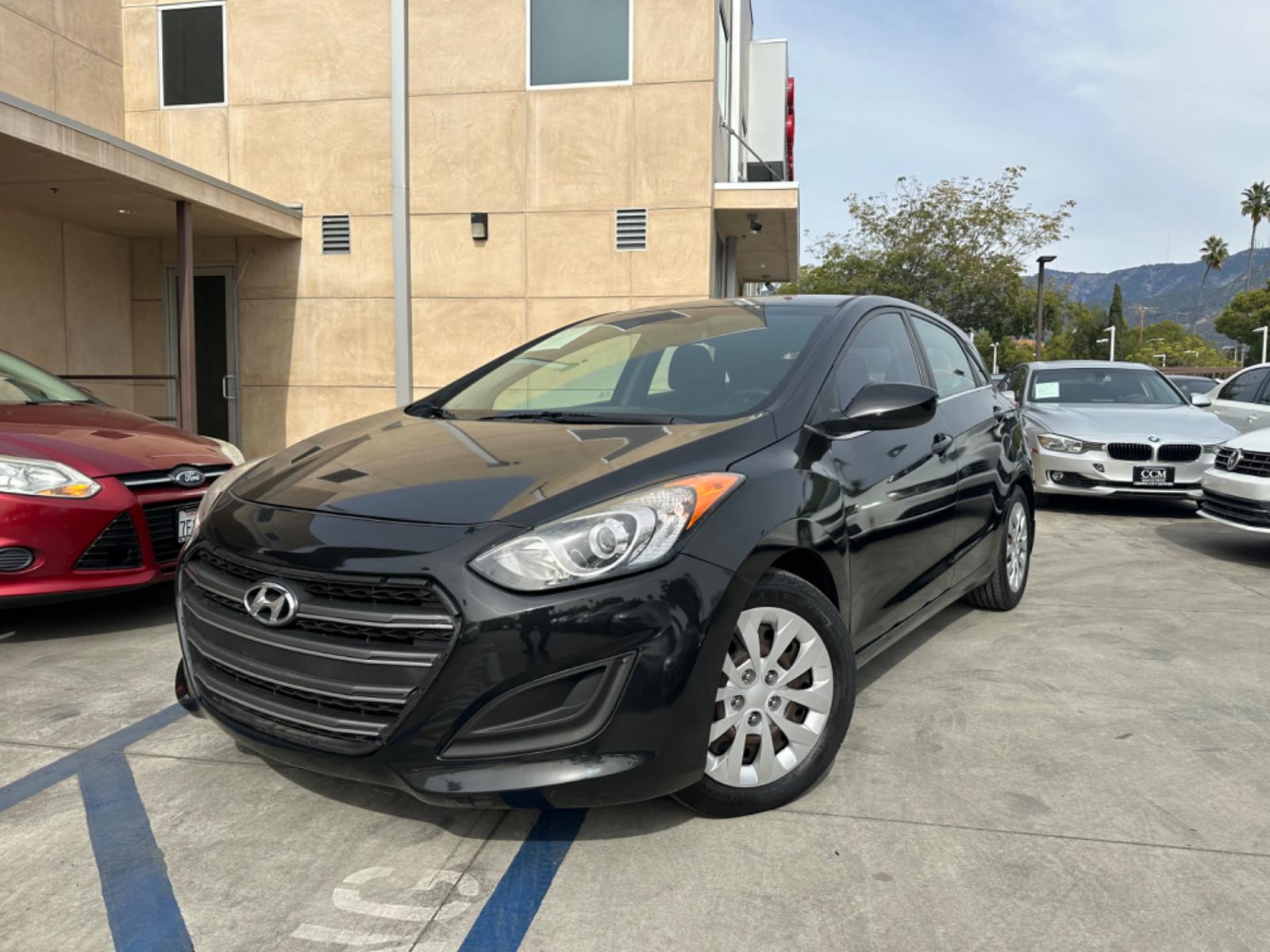 2016 Black Hyundai Elantra GT A/T (KMHD35LHXGU) with an 2.0L L4 16V DOHC engine, 6A transmission, located at 30 S. Berkeley Avenue, Pasadena, CA, 91107, (626) 248-7567, 34.145447, -118.109398 - Are you looking for a stylish and reliable used car, but have bad credit? Look no further than the 2016 Hyundai Elantra GT A/T! This popular car is available at our BHPH dealership in Pasadena, CA, and we offer bad credit auto loans to make it easy for you to get the car you need. The Elantra GT - Photo #0